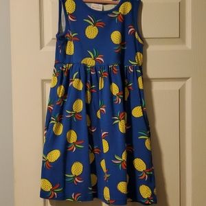 Hanna Pineapple Dress with pockets